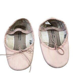 Abtstyle Girls Ballet Shoes Size 11 Pink Leather Split Sole Dance Slippers